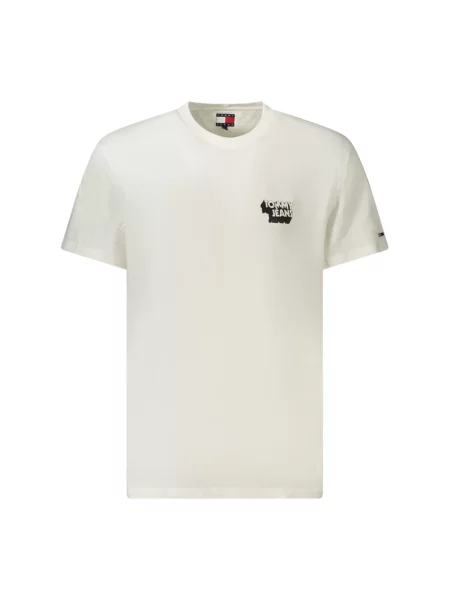 Polo Tommy Hilfiger z krótkim rękawem białe