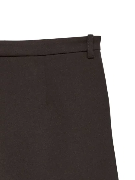 VERO MODA Nohavice VMZAMIRA tmavohnedá