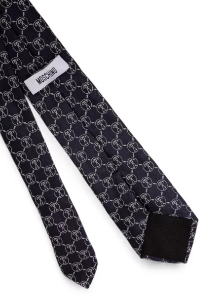 Cravată Moschino albastru
