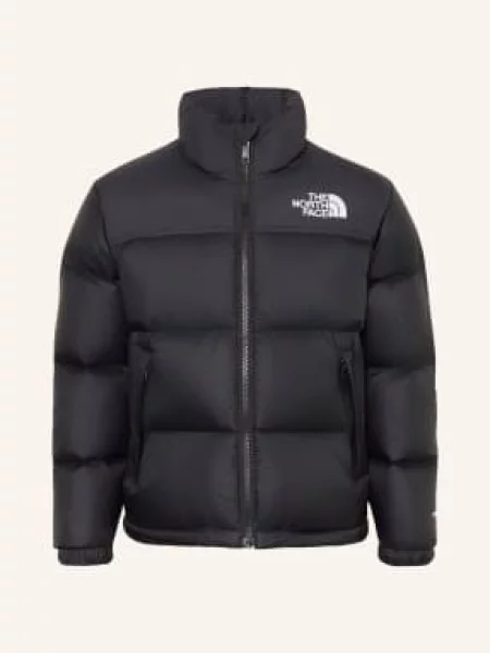 The North Face Kurtka Puchowa Teen Retro Nuptse schwarz biała
