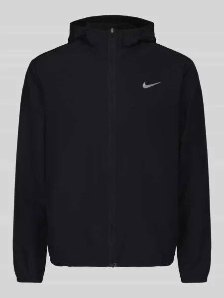 Kurtka treningowa w kroju regular fit z kapturem Nike Training czarna
