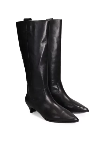 Cizme Ash din piele negru