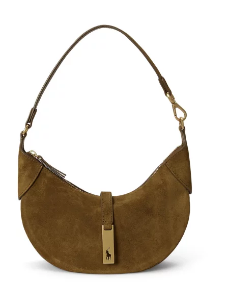 Polo Ralph Lauren Geantă de umăr oliv maro