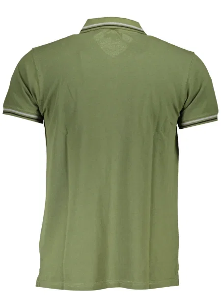 Polo Cavalli Class cu mâneci scurte verde