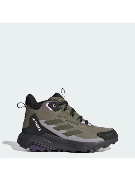 ADIDAS TERREX Kozačky Anylander světle šedá / olivová / černá bílá