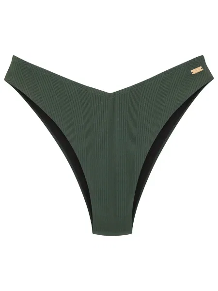 Copenhagen Studios Slip costum de baie închis verde