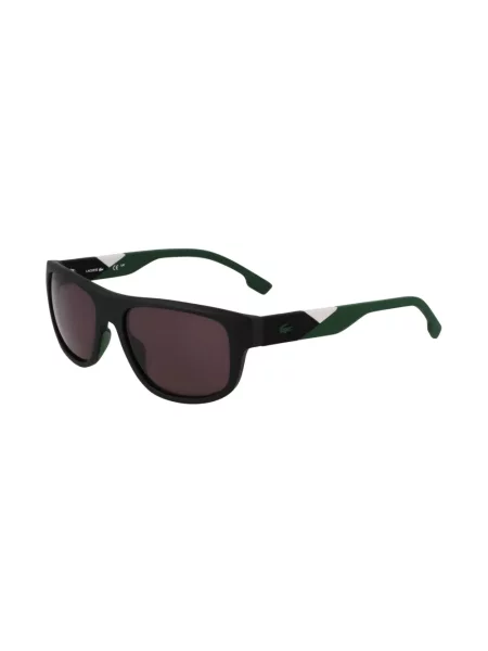 Ochelari de soare Lacoste cu imagine cu imprimeu geometric negru