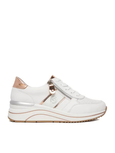 Sneakers Remonte alb