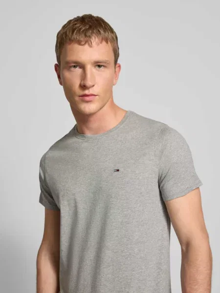 T-shirt melanżowy Tommy Jeans