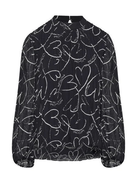 S.Oliver BLACK LABEL Halenka námořnická modř bílá