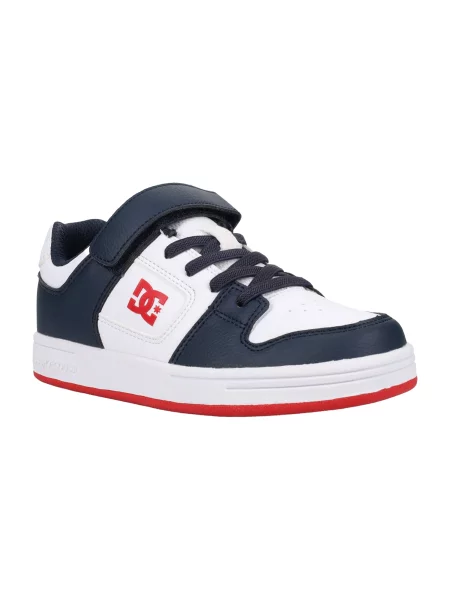 DC Shoes Sportovní boty MANTECA 4 námořnická modř / krvavě červená bílá