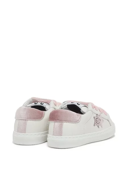 Sneakersy dziecięce 2 Star białe