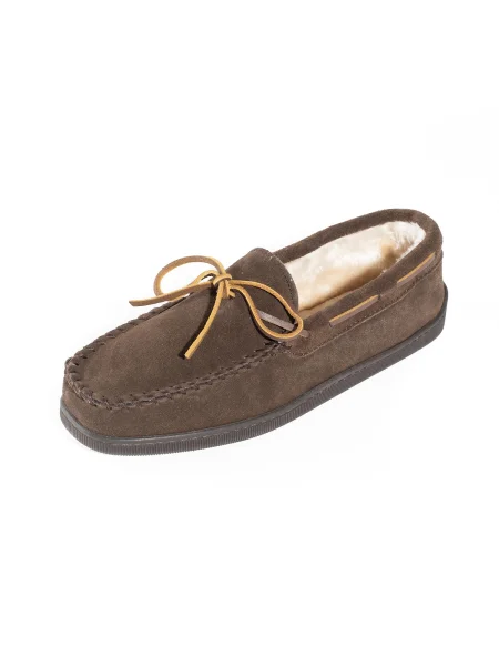 Minnetonka Mocasini Pileline ciocolatiu