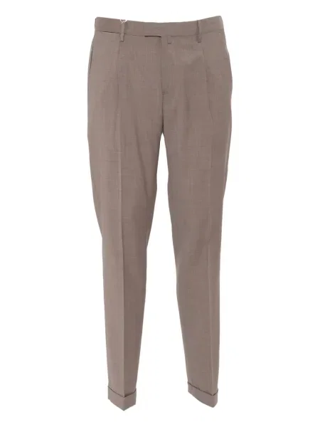 Pantaloni Briglia 1949 plisate maro