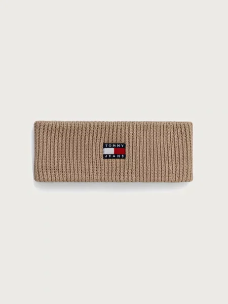 Czapka Tommy Jeans beżowa