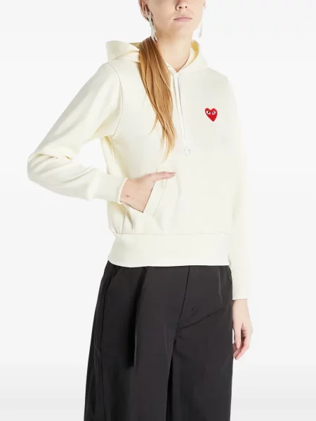 Bluza z kapturem Comme Des Garcons Play w serca
