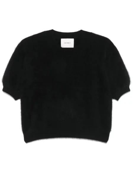 Top Lisa Yang tricotate negru
