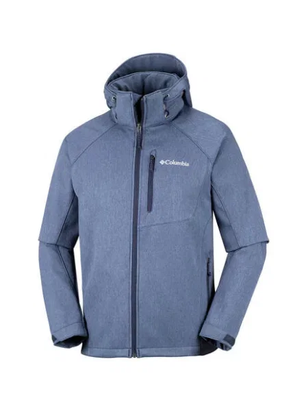 COLUMBIA Kurtka softshell Cascade Ridge II Softshell collegiate navy-S beżowa