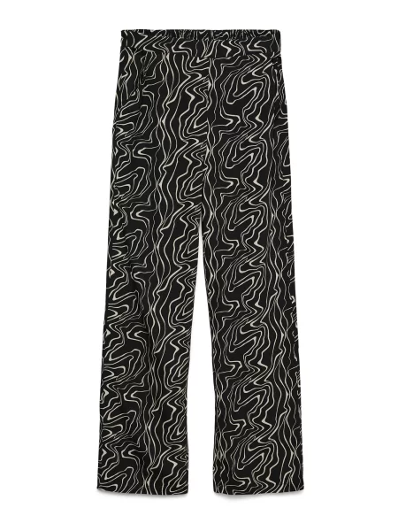 VERO MODA Pantaloni VMEASY JOY bej negru