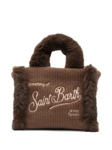 Shopperka Mc2 Saint Barth brązowa