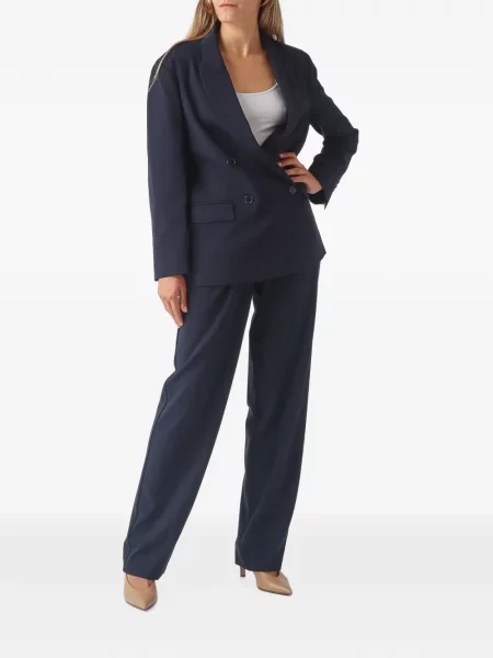 Pantaloni Twinset albastru