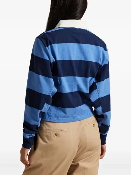 Căciulă Polo Ralph Lauren cu broderie tricotate de costum albastru