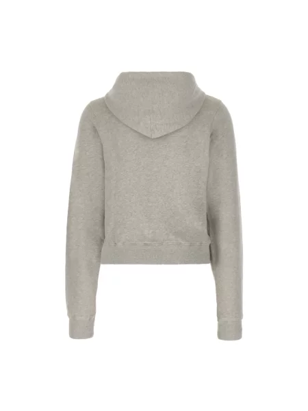 Bluza z kapturem Martine Rose z naszywkami szara