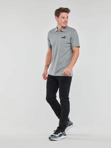 Polo Puma cu autograf gri
