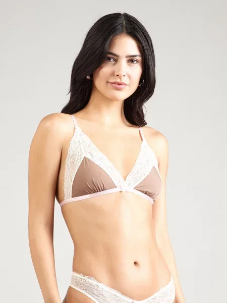 WILD LOVERS Sutien SOLENE maro alb