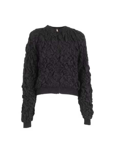 Sweter Fabiana Filippi wełniany czarny