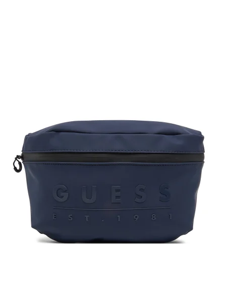 Чанта за кръст Guess SONDRIO HMSOWR тъмносиньо
