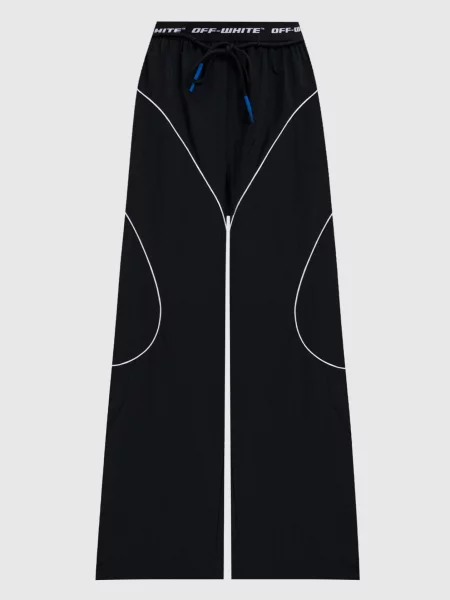 Спортивні штани з контрастним логотипом Off-white чорні