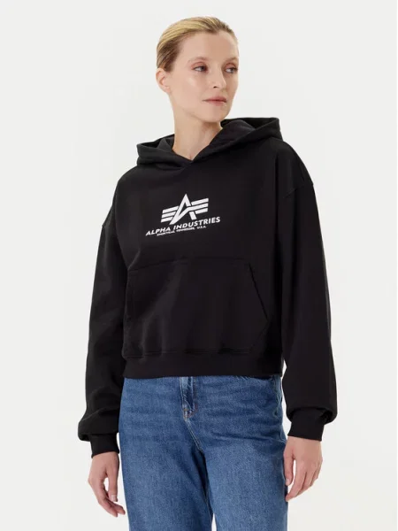 Alpha Industries Bluza Basic czarny