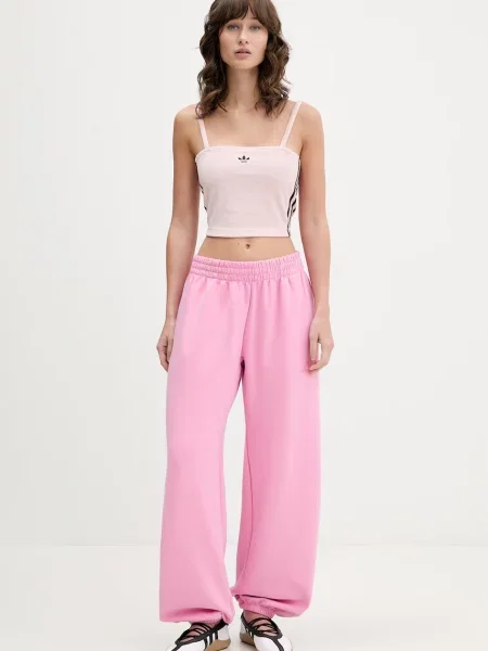 ADIDAS ORIGINALS Top temno rjava roza