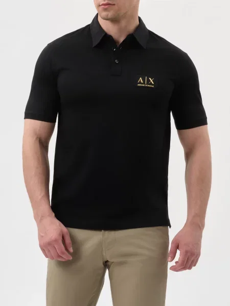 Поло Armani Exchange чорне
