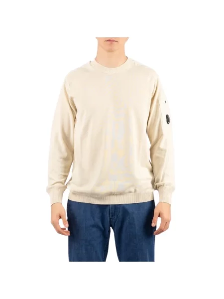 Dzianinowy sweter C.p. Company beżowy