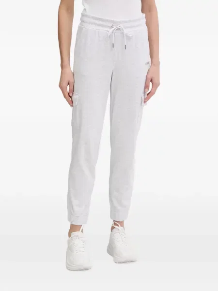 Pantaloni cargo Dkny cu autograf gri