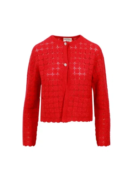 Sweter Semicouture czerwony
