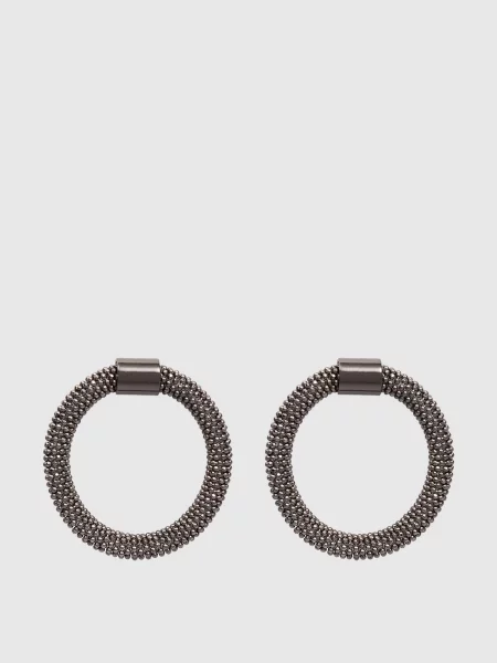 Серьги Peserico серые