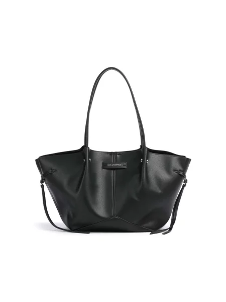 Karl Lagerfeld geantă tote pentru femei cu imitație de piele negru