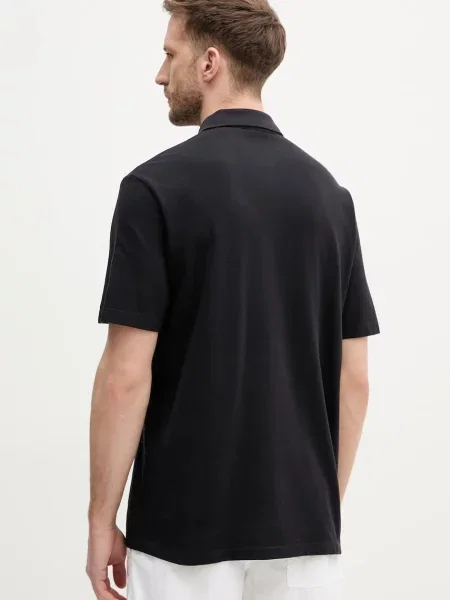 Polo tričko Armani Exchange tmavomodrá