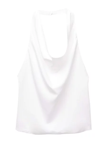 Top Pull&bear bílý