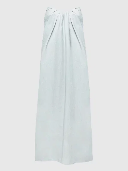 Сукня-бюстьє з льону Co блакитна