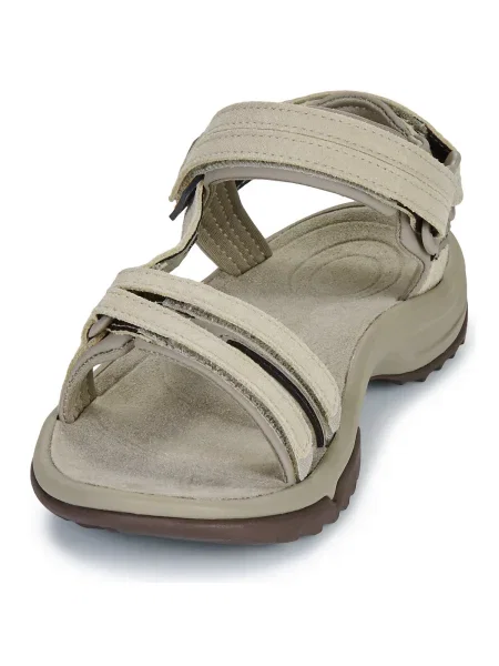 Pantofi Teva din piele de căprioară bej