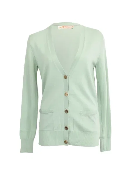 Cardigan Tory Burch verde