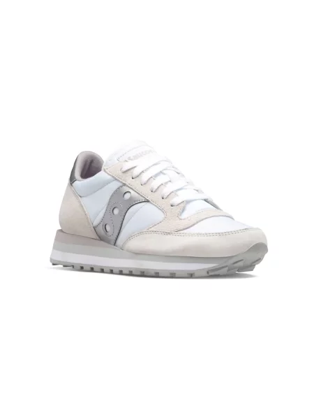 Sneakersy Saucony Jazz skórzane białe