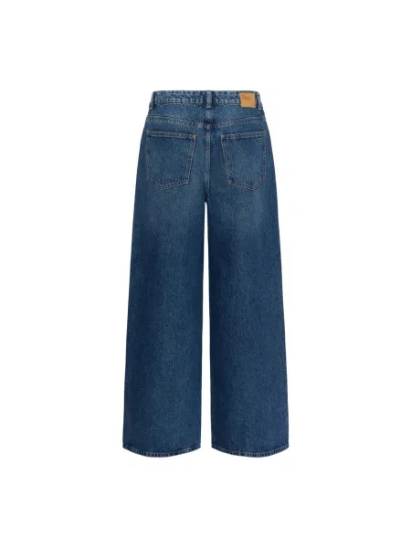 Szerokie jeansy My Essential Wardrobe niebieskie