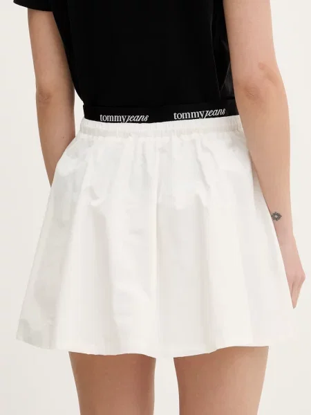 Tommy Jeans Spódnica mini biały