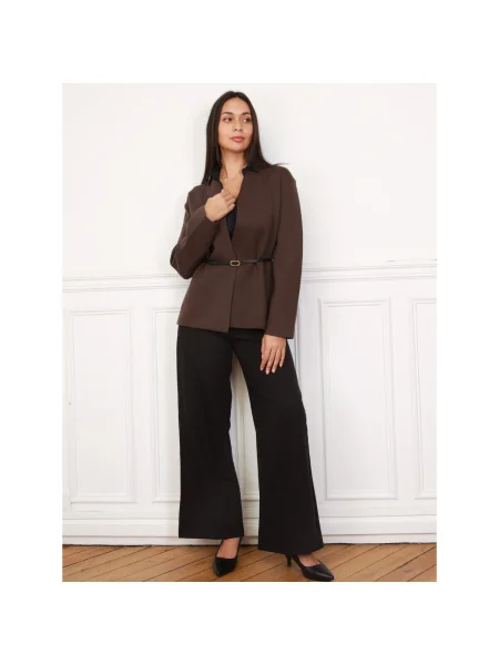 Pulover La Modeuse maro