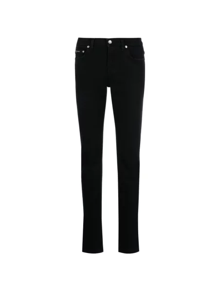 Proste jeansy Dolce And Gabbana czarne